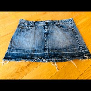 Jean skirt